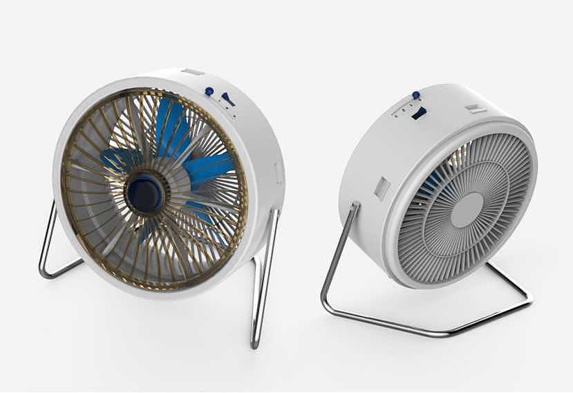 无障碍电风扇 Wings小西工业风扇如何革新生活与工作空间